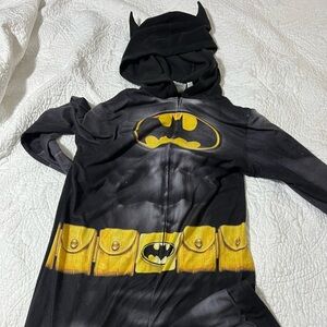 Batman zip up hooded pj outfit